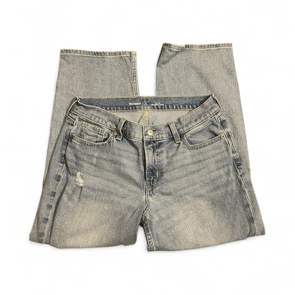 Old Navy Women's Boyfriend Jeans - Light Blue - Picture 4 of 6